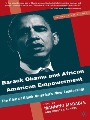 cover image of Barack Obama and African American Empowerment